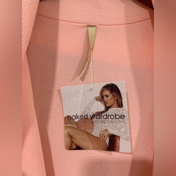 Nakedwardrobe pink duster size small - Picture 4 of 5